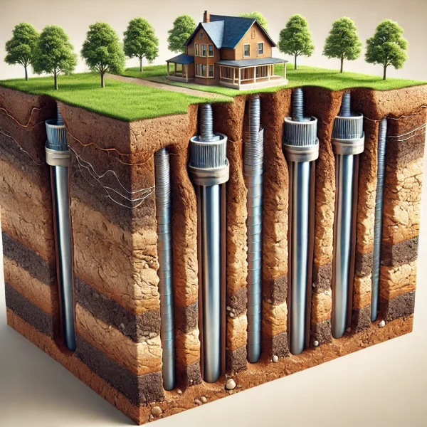 3. Foundation Piers Improve Soil Stability ​