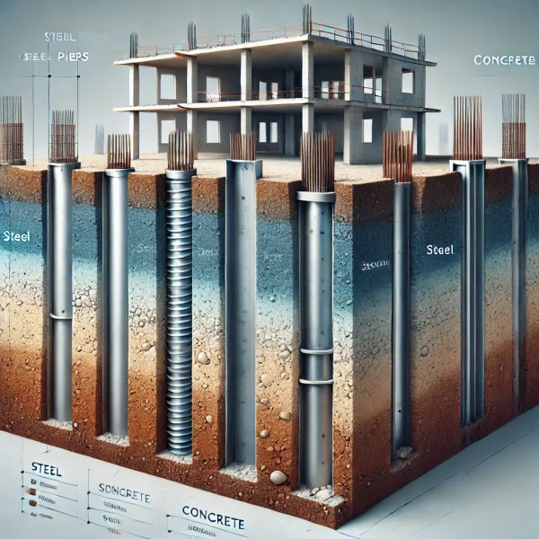 5. Steel Piers vs. Concrete Piers: Understanding the Best Fit for Long-Term Repair​